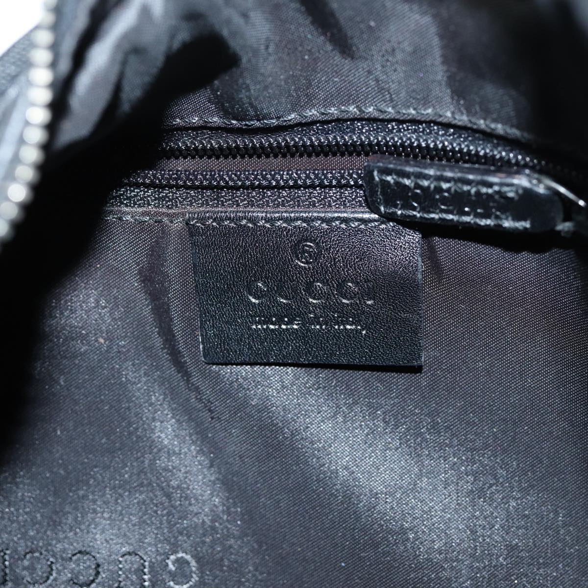 GUCCI Shoulder Bag Nylon Black 001 3315 1705 am6184