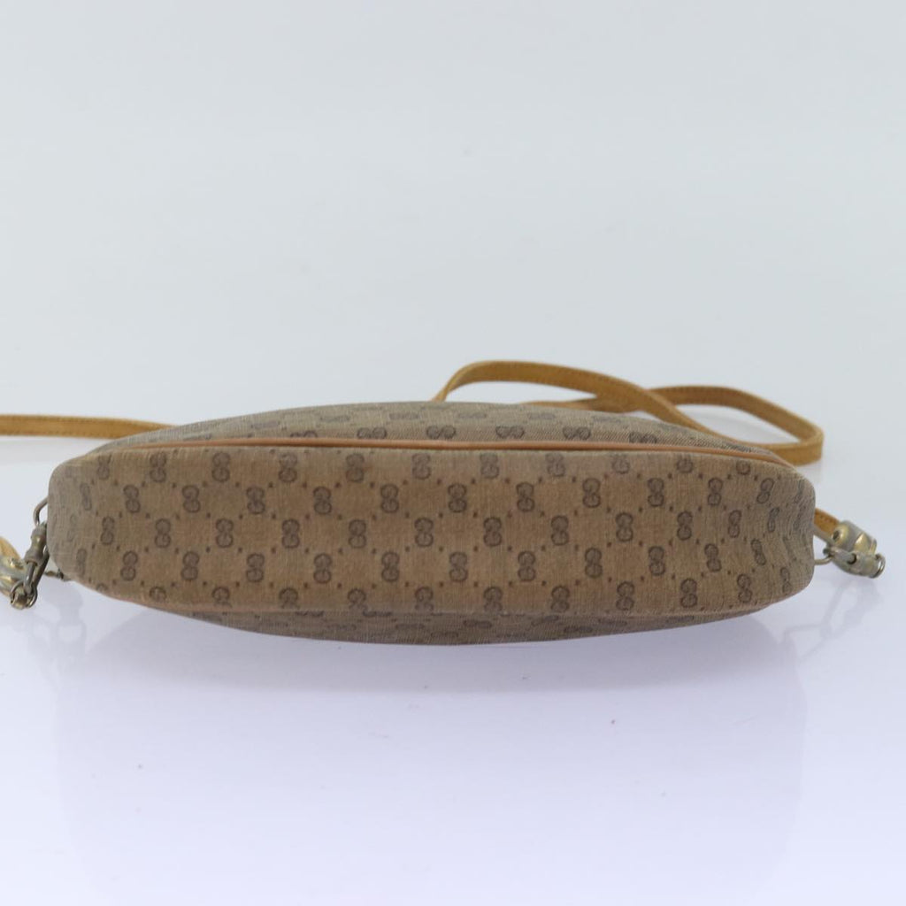 GUCCI Micro GG Supreme Shoulder Bag PVC Beige am6185