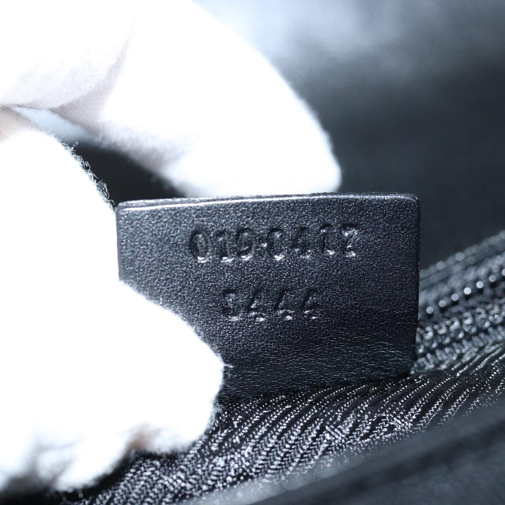 GUCCI Jackie Backpack Nylon Outlet Black am6187