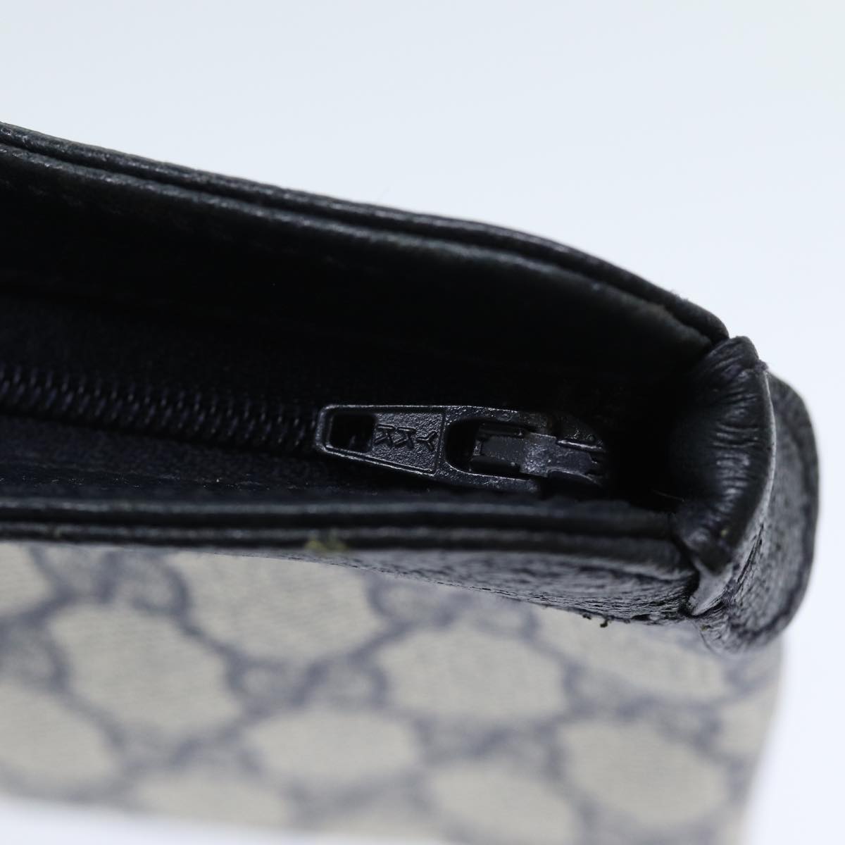 GUCCI GG Supreme Pouch PVC Leather Navy 89 01 020 am6188