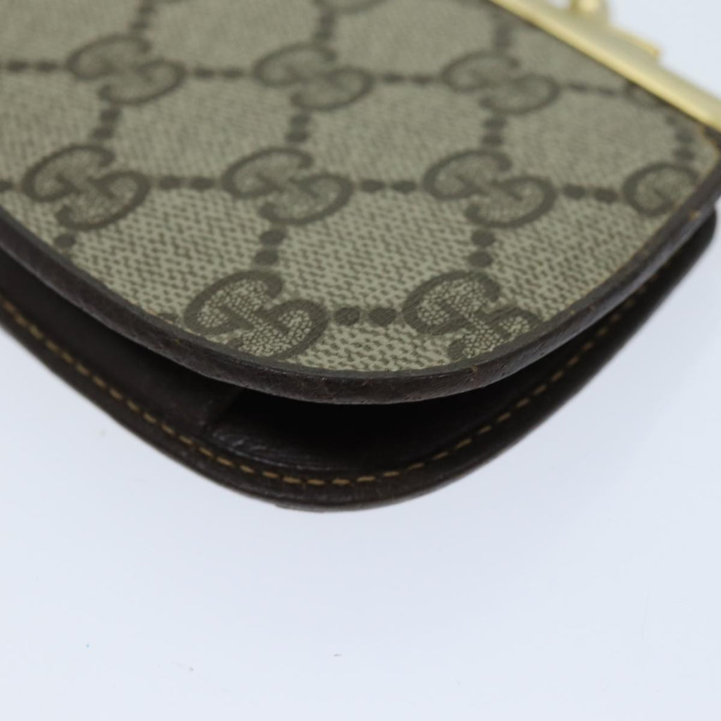 GUCCI GG Supreme Coin Purse PVC Beige 64 03 114 am6199