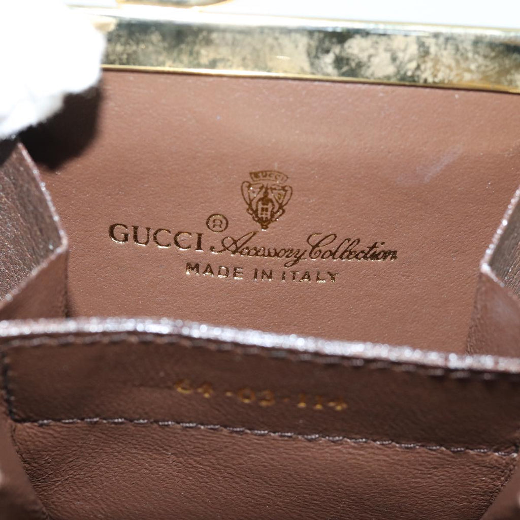 GUCCI GG Supreme Coin Purse PVC Beige 64 03 114 am6199