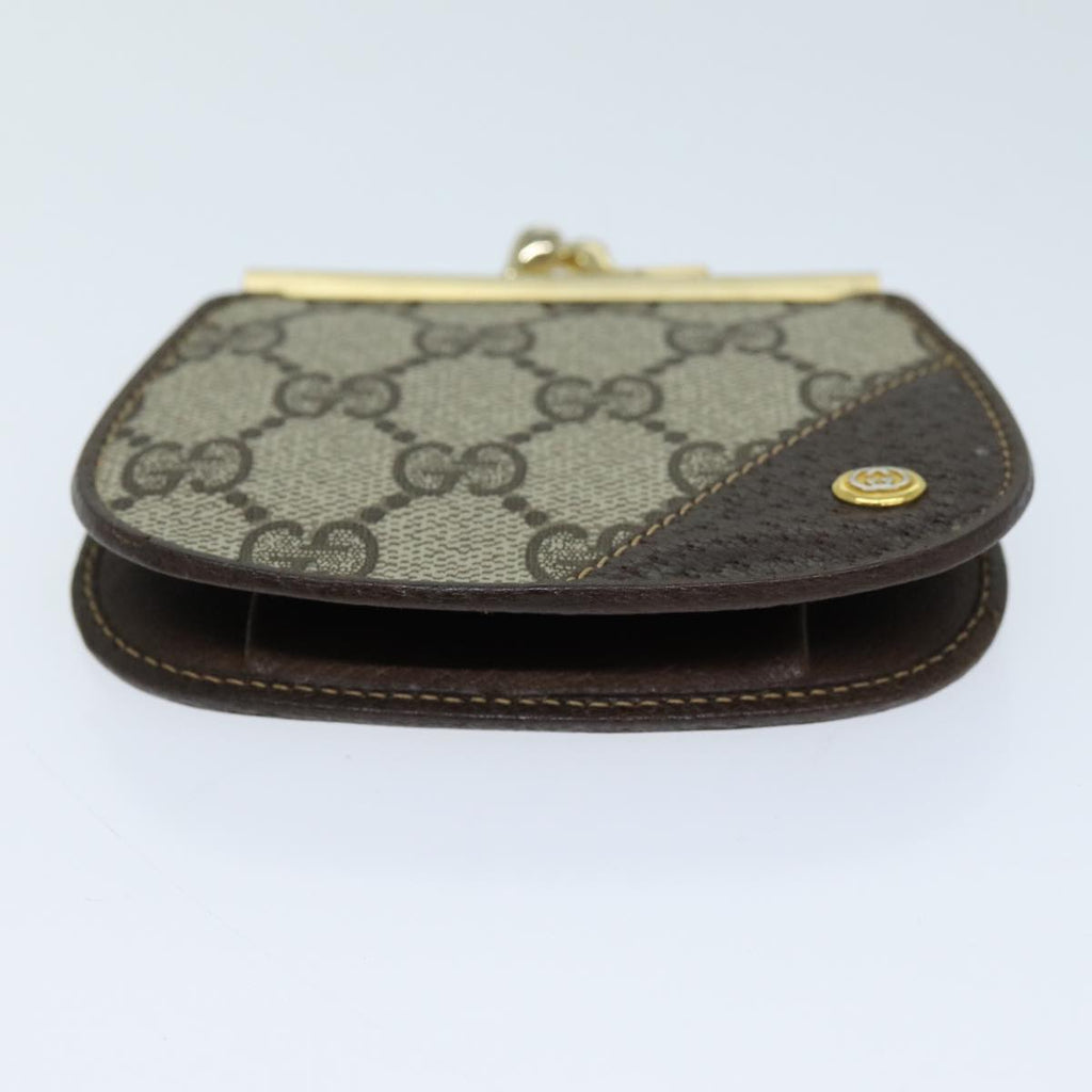 GUCCI GG Supreme Coin Purse PVC Beige 64 03 114 am6199