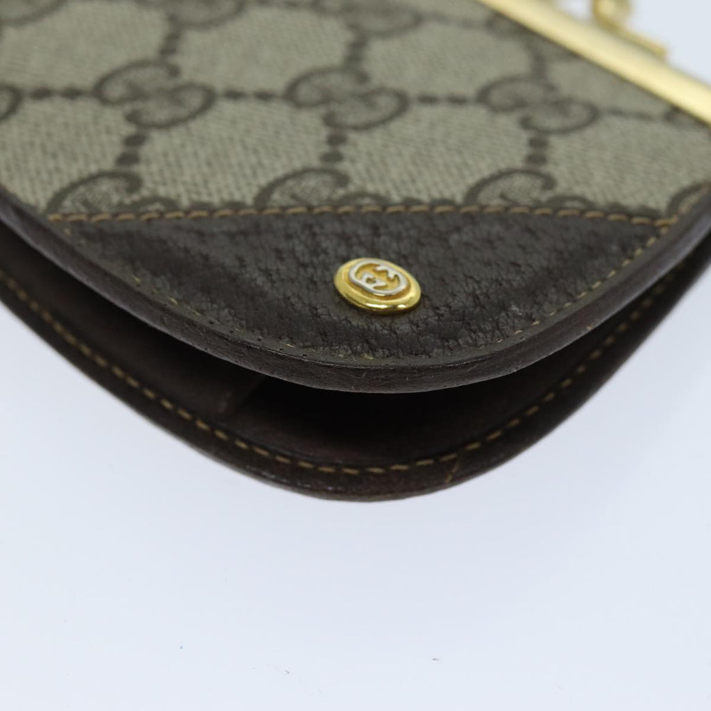 GUCCI GG Supreme Coin Purse PVC Beige 64 03 114 am6199