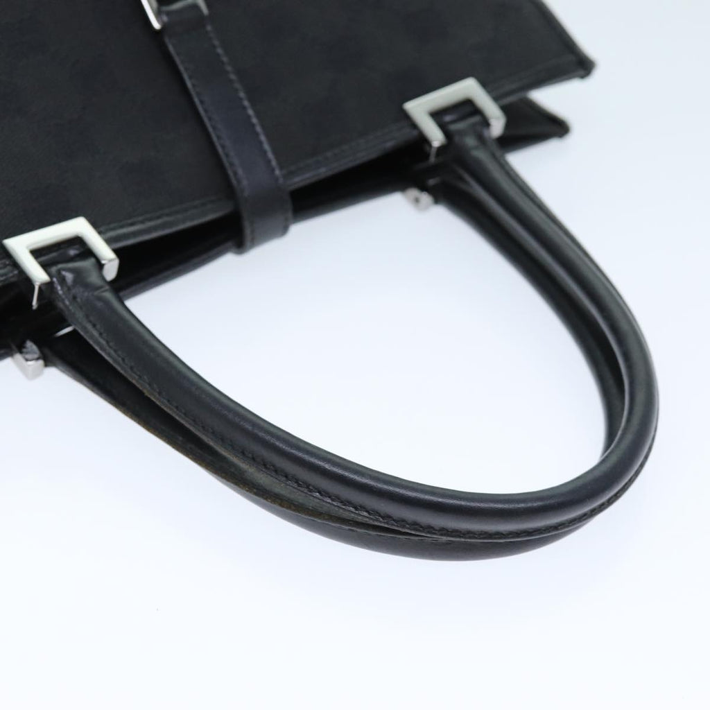 GUCCI Jackie GG Canvas Hand Bag Black 01715 3444 am6221