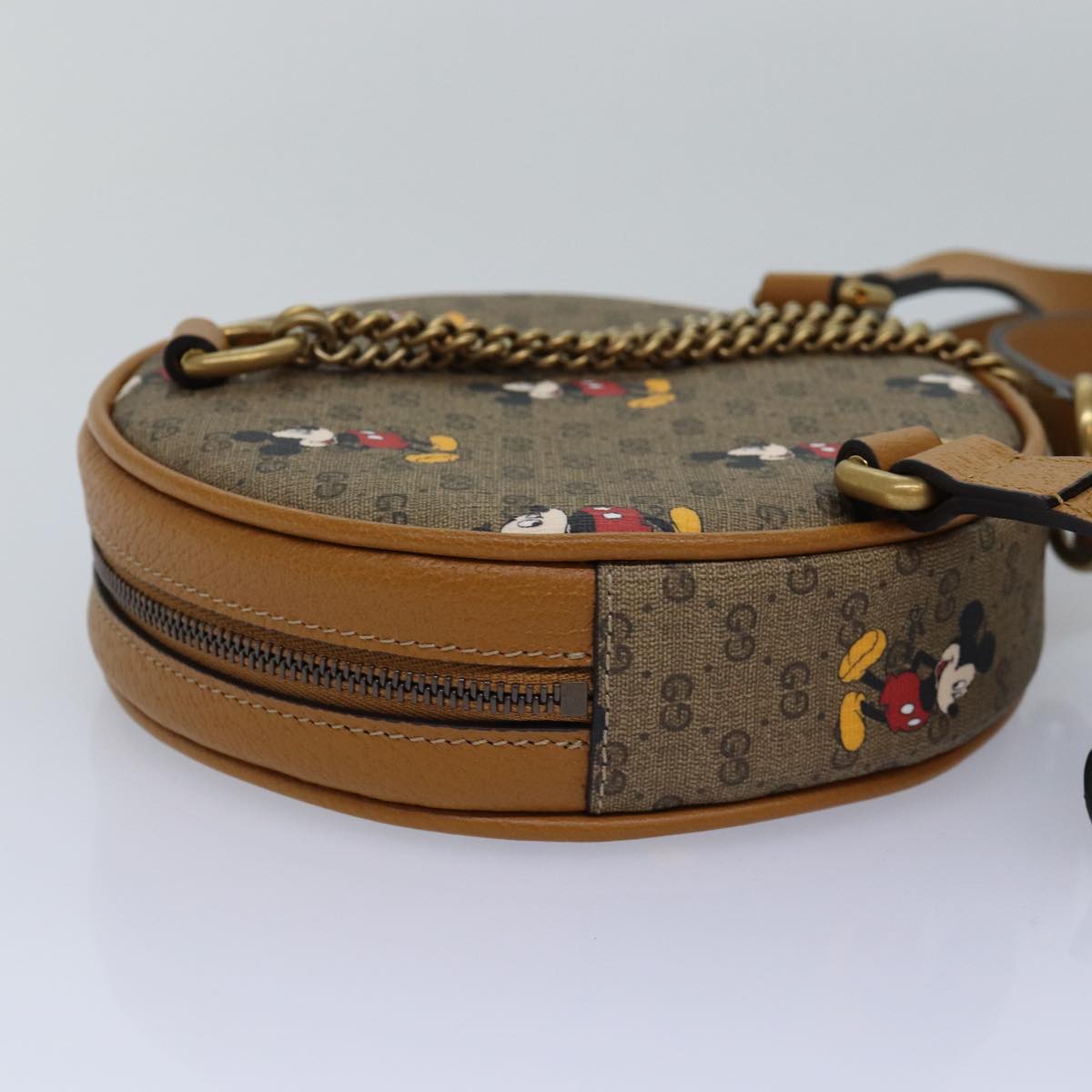GUCCI Micro GG Supreme Disney Mini Backpack PVC Beige 603730 am6384S