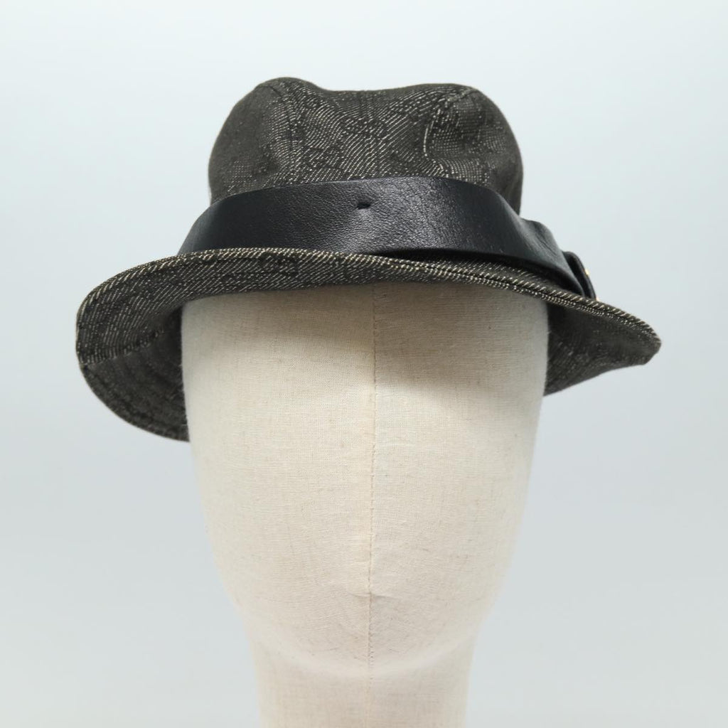 GUCCI GG Canvas Hat S Black am6440
