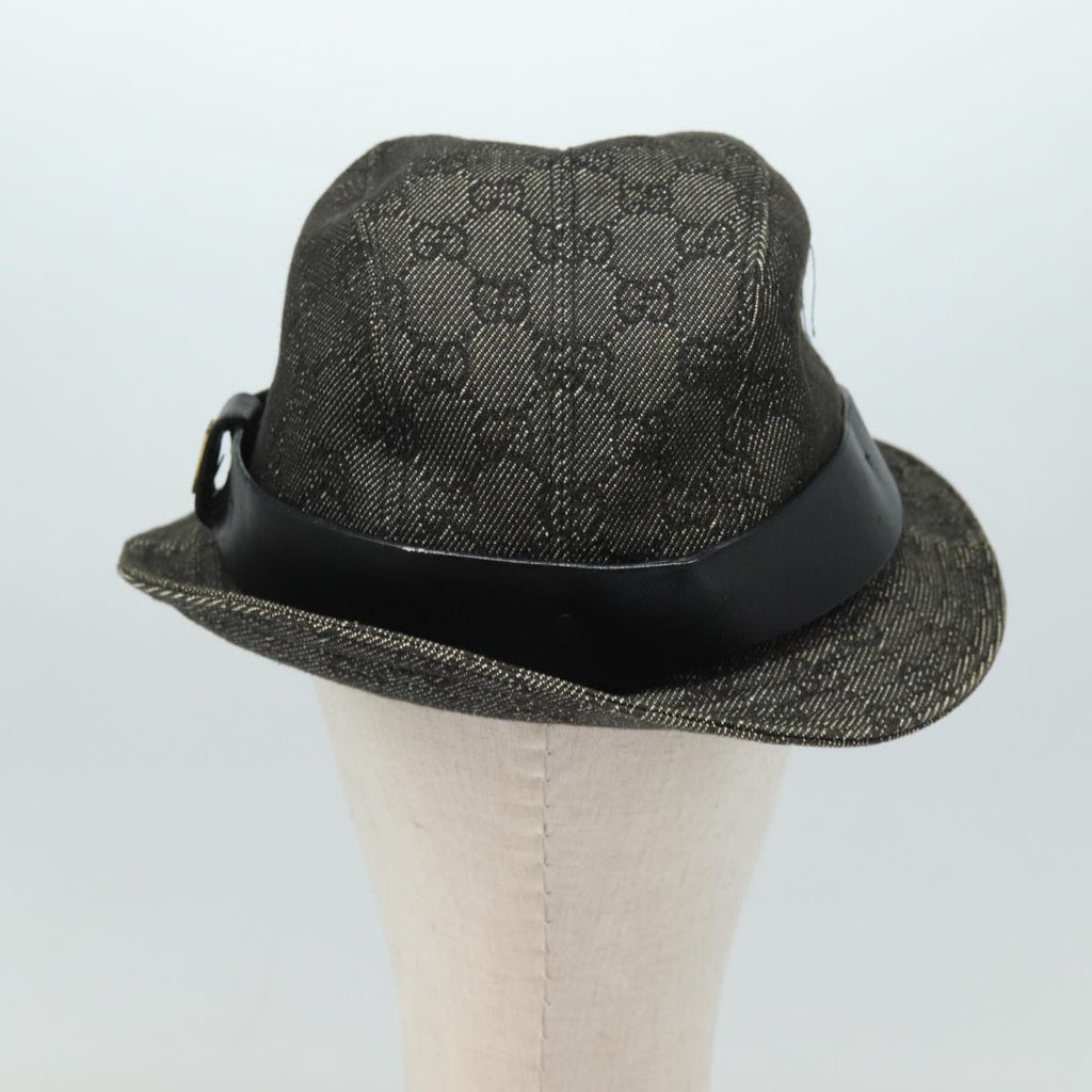 GUCCI GG Canvas Hat S Black am6440