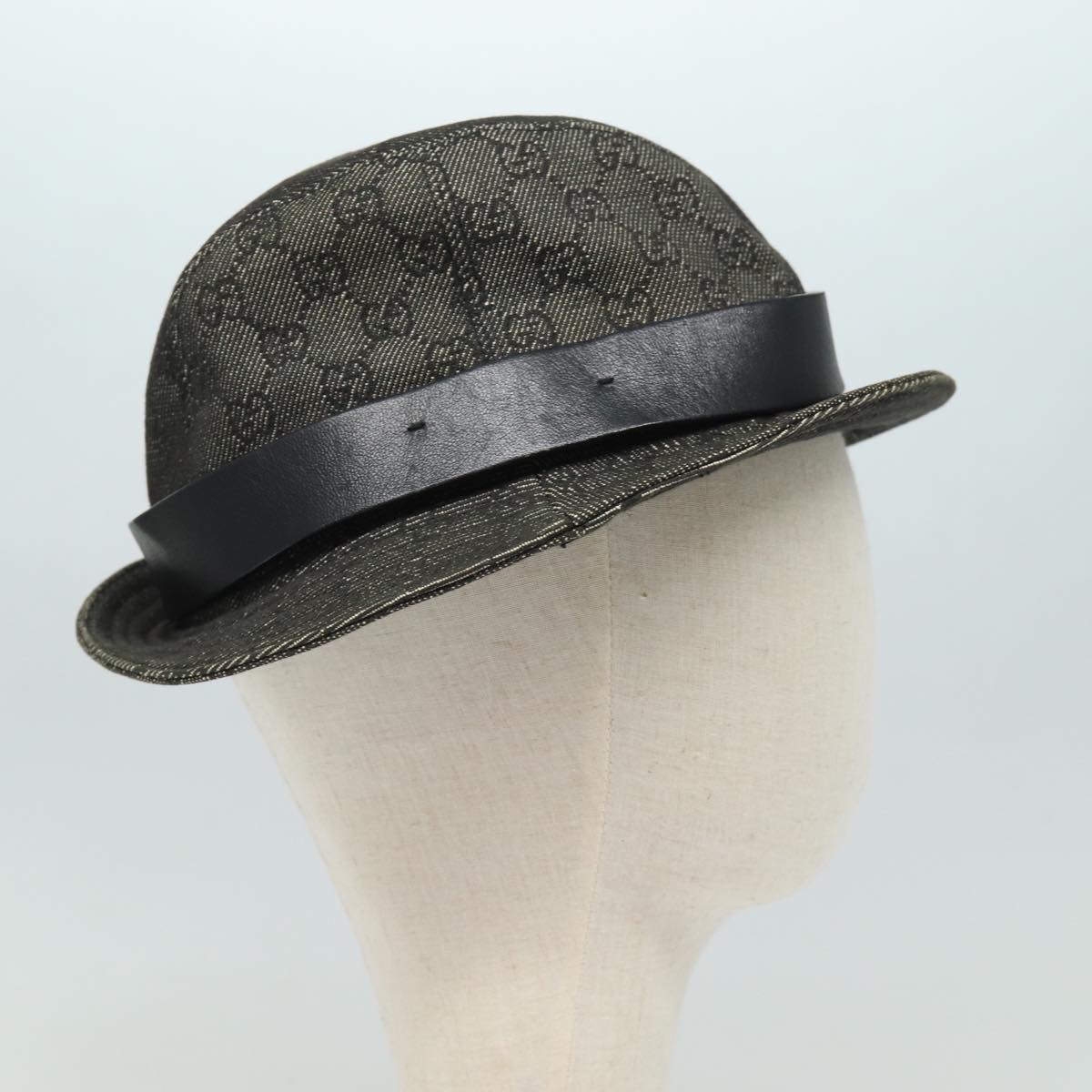 GUCCI GG Canvas Hat S Black am6440