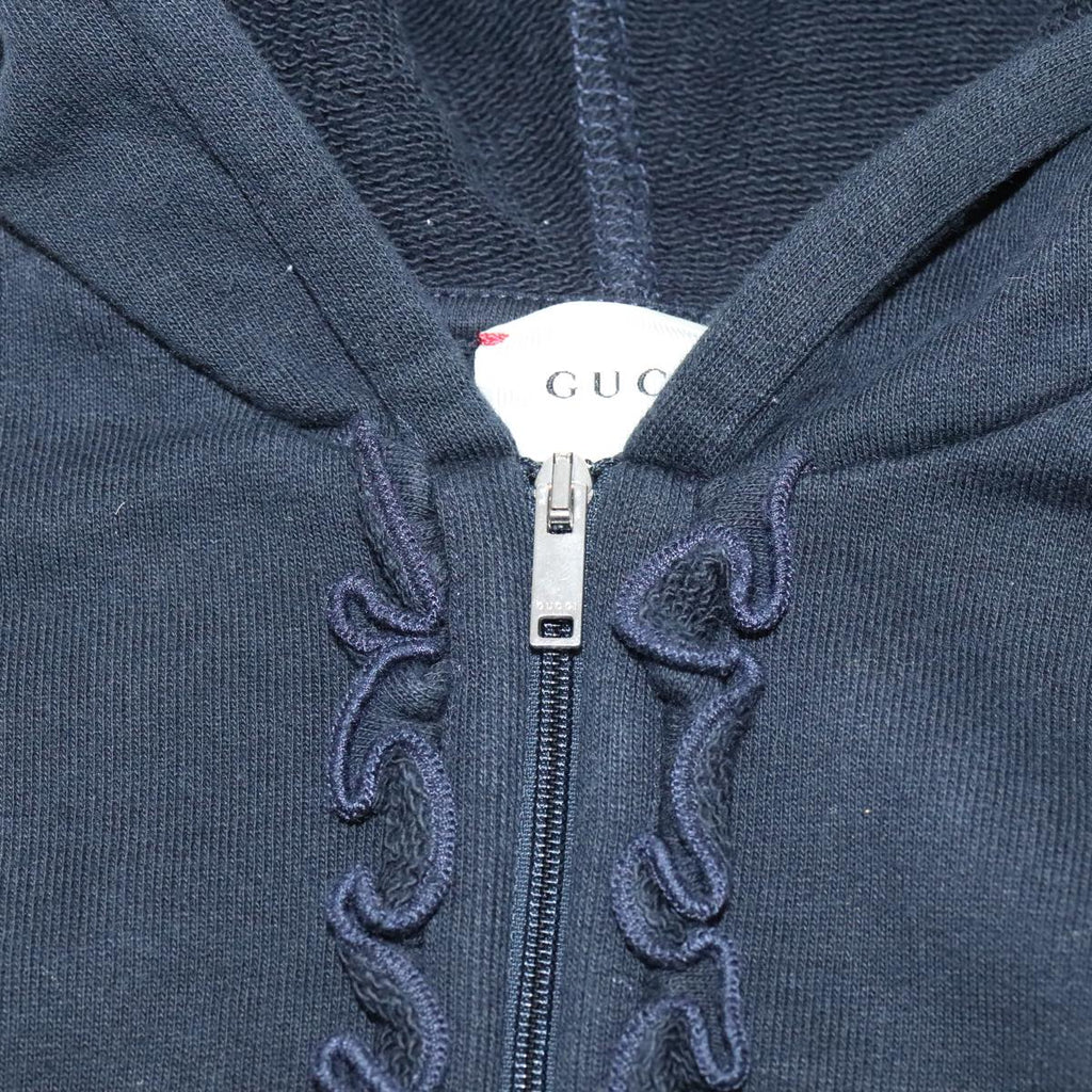 GUCCI Jacket Cotton Setup Navy am6464