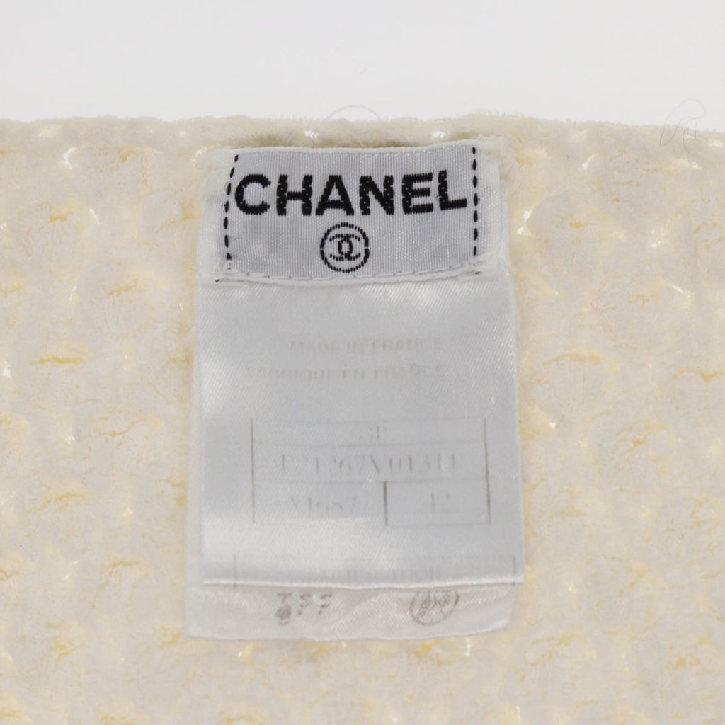 CHANEL　Tops Polyamide Nylon White CC am6465