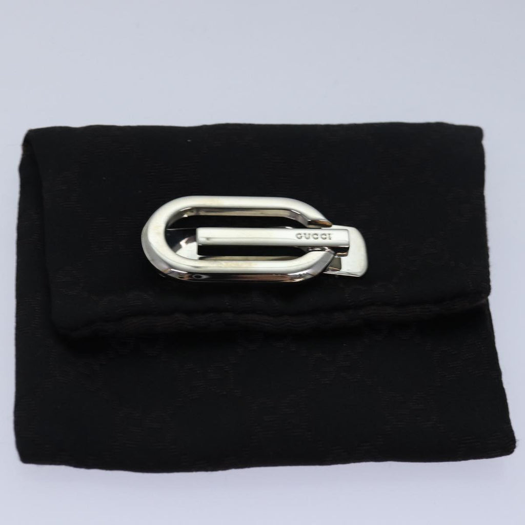 GUCCI Money Clip metal Silver am6487A