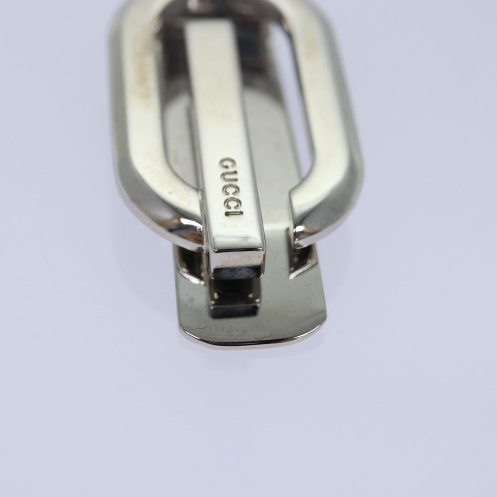 GUCCI Money Clip metal Silver am6487A