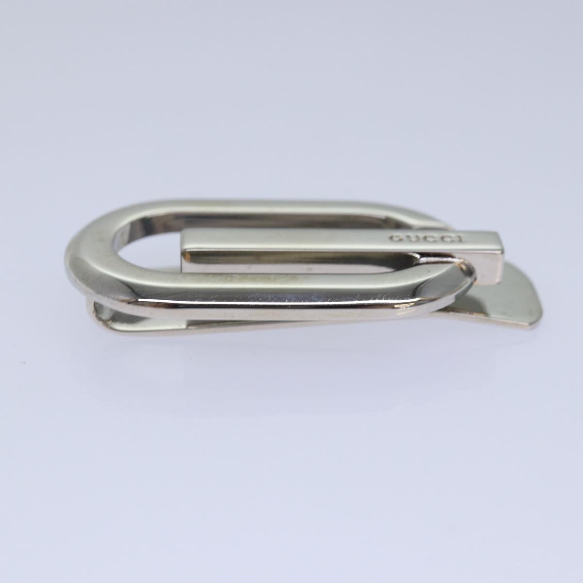 GUCCI Money Clip metal Silver am6487A