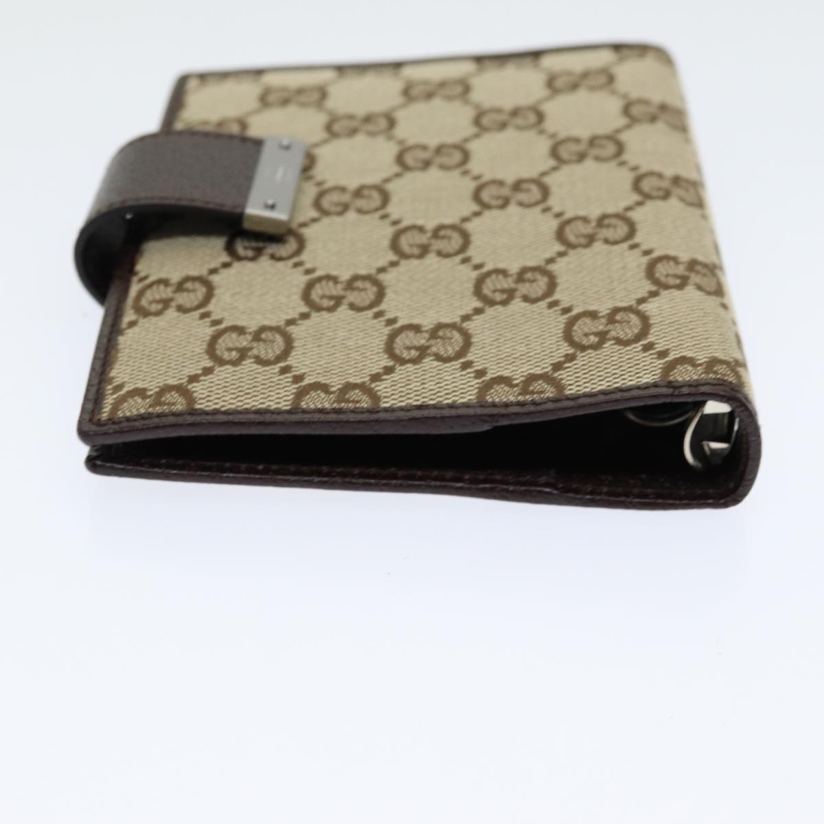 GUCCI GG Canvas Day Planner Cover Beige 115240 am6515
