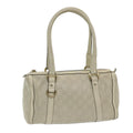 GUCCI Guccissima GG Canvas Abbey Shoulder Bag White 130942 am6540