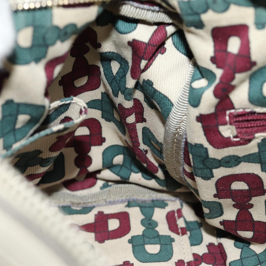 GUCCI Guccissima GG Canvas Abbey Shoulder Bag White 130942 am6540