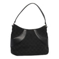 GUCCI GG Canvas Hand Bag Black 113012 am6614