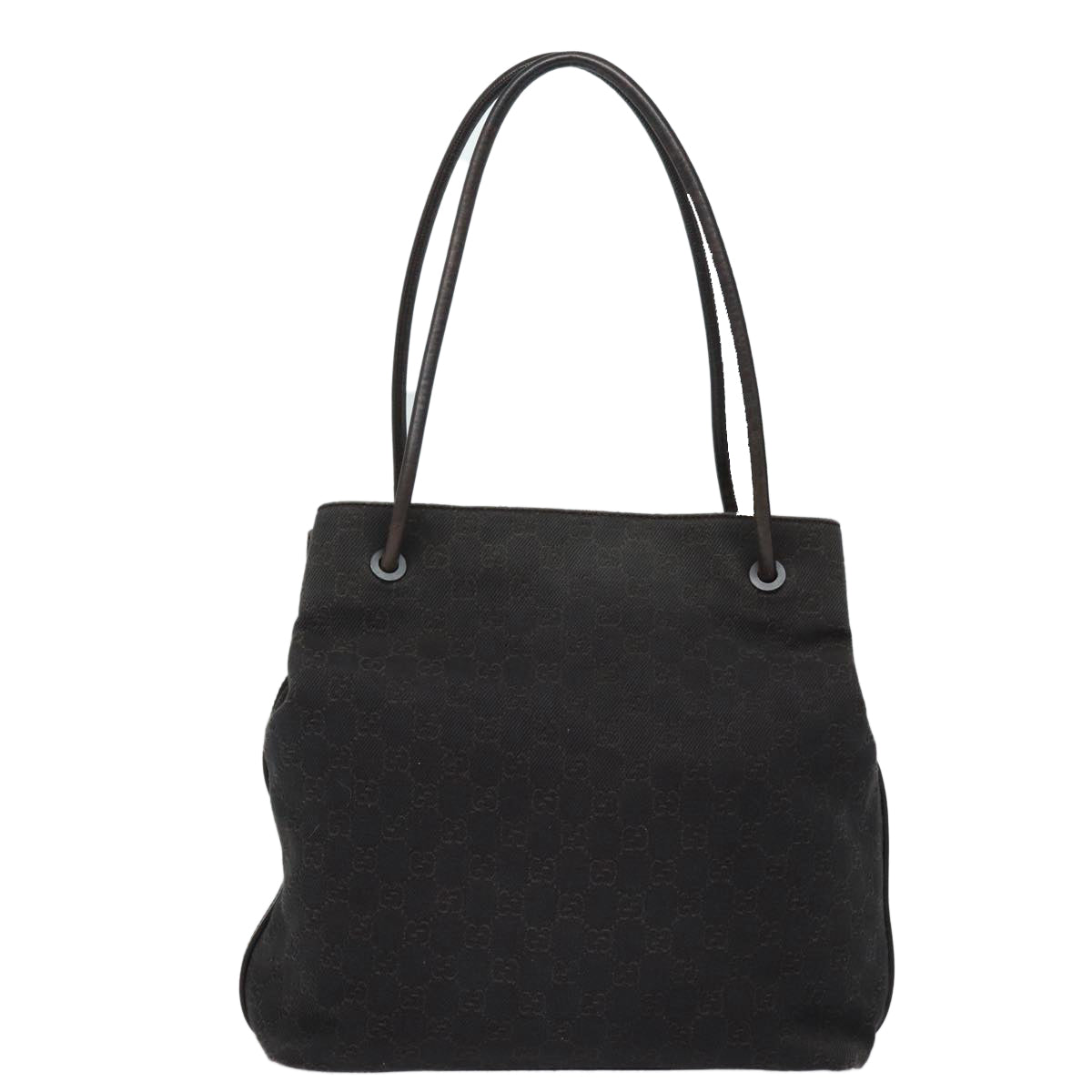 GUCCI GG Canvas Shoulder Bag Brown 101341 am6618