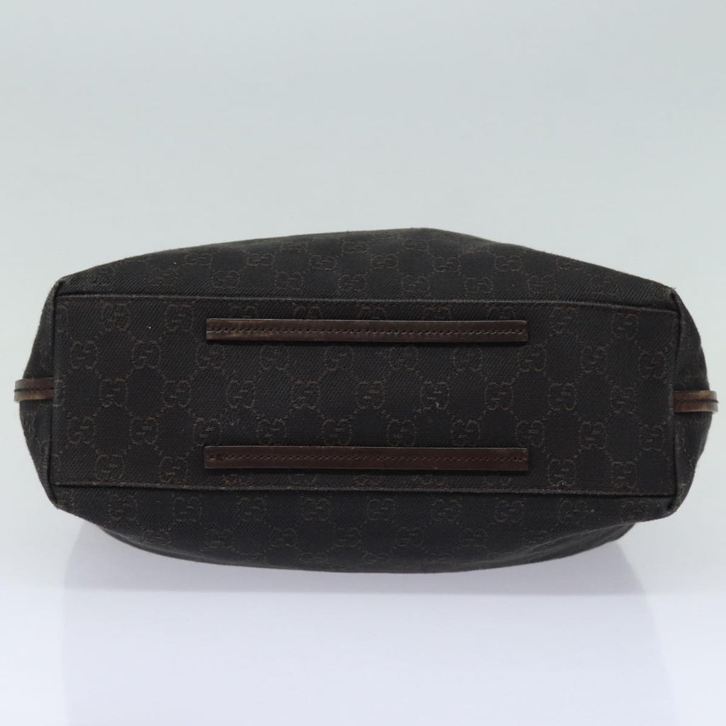 GUCCI GG Canvas Shoulder Bag Brown 101341 am6618