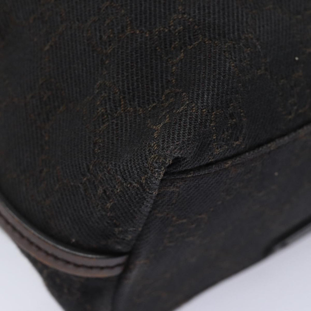 GUCCI GG Canvas Shoulder Bag Brown 101341 am6618