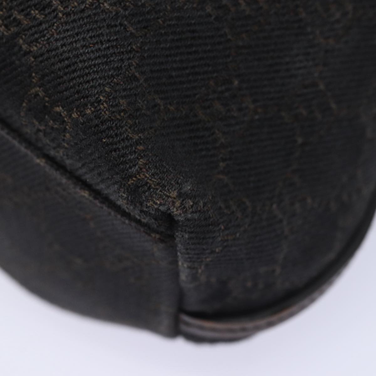 GUCCI GG Canvas Shoulder Bag Brown 101341 am6618