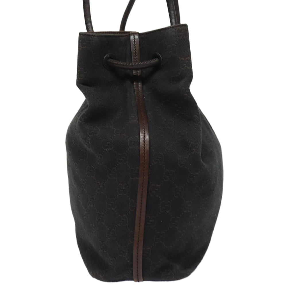 GUCCI GG Canvas Shoulder Bag Brown 101341 am6618