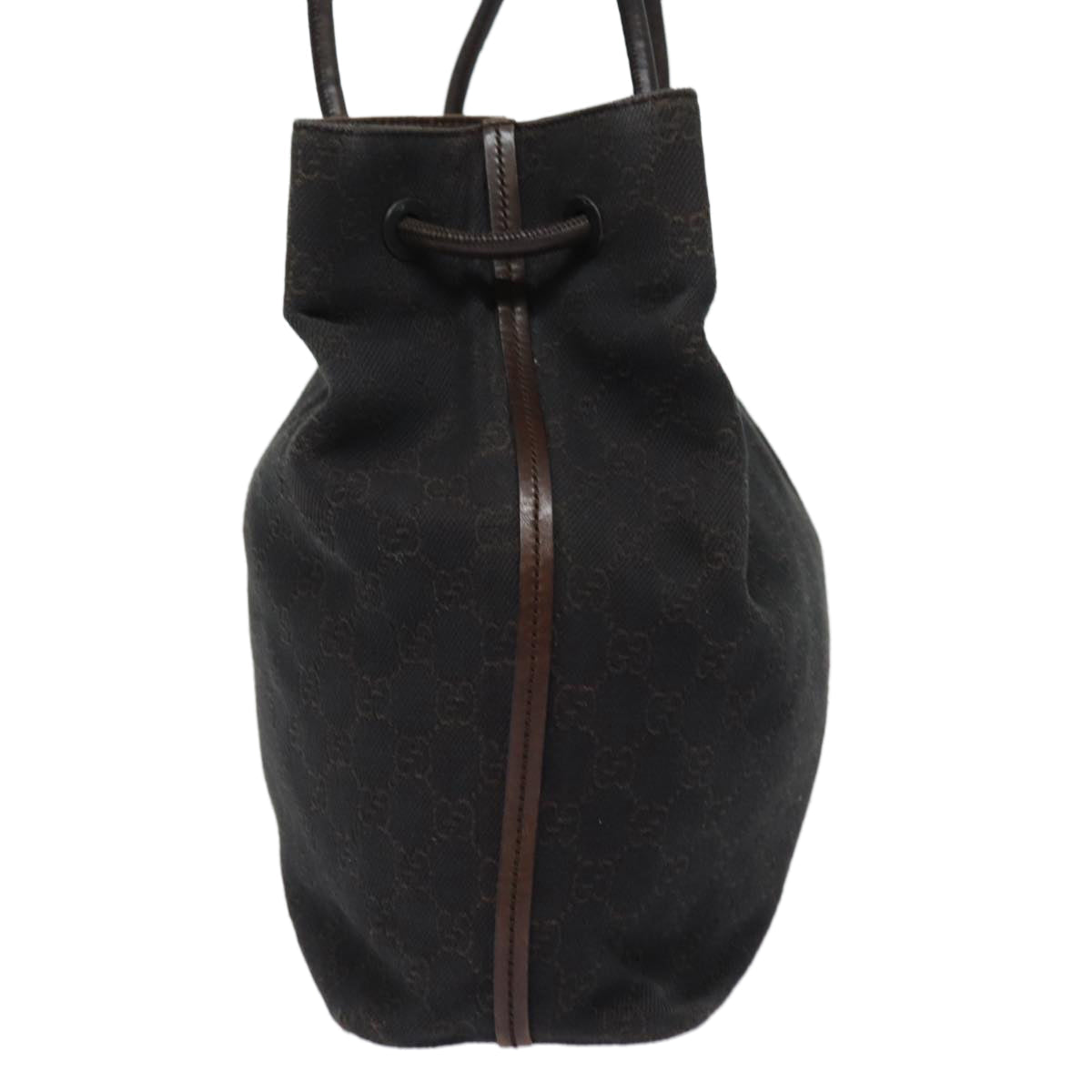 GUCCI GG Canvas Shoulder Bag Brown 101341 am6618