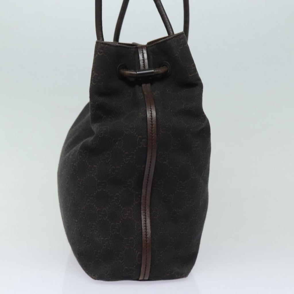 GUCCI GG Canvas Shoulder Bag Brown 101341 am6618