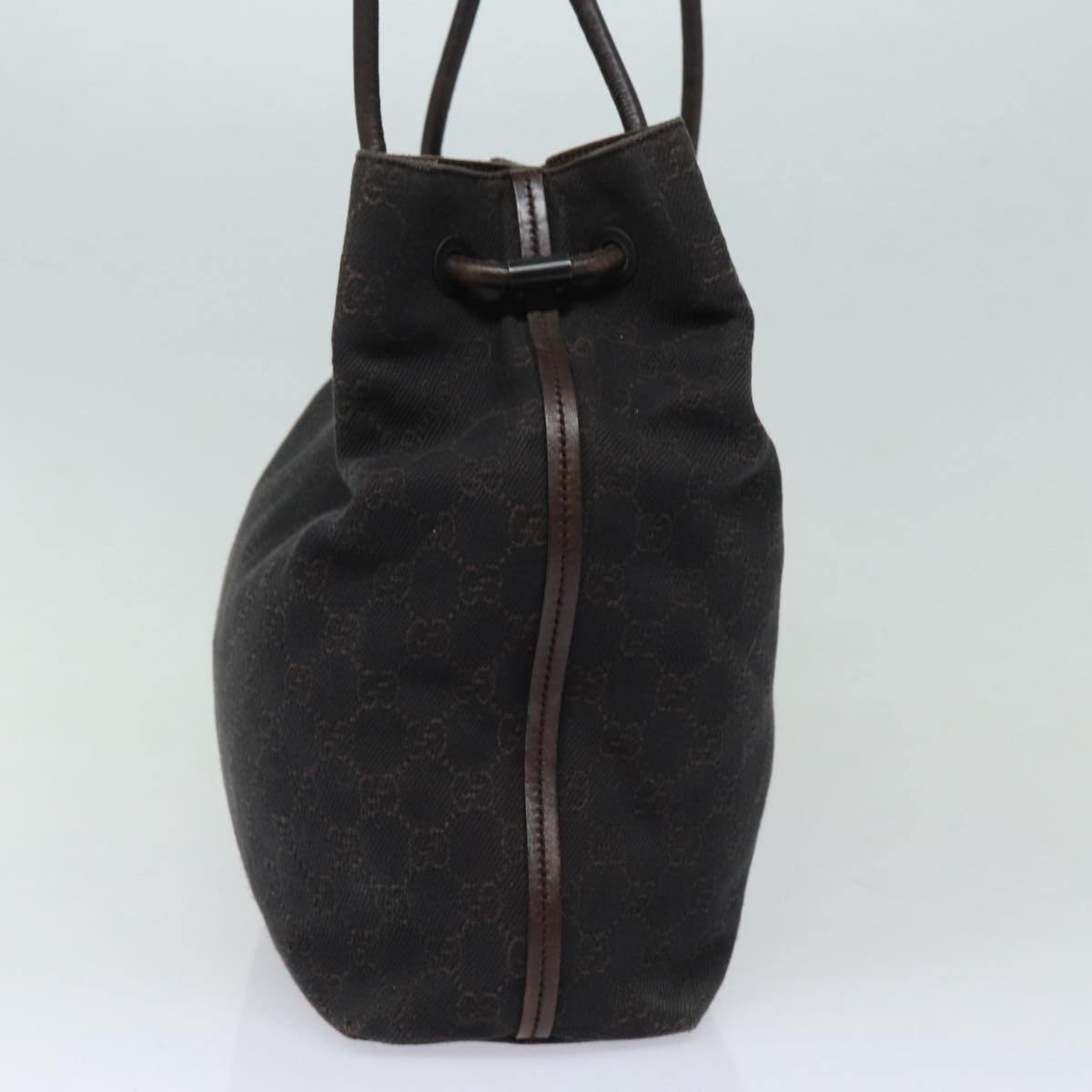 GUCCI GG Canvas Shoulder Bag Brown 101341 am6618