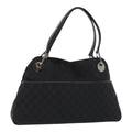 GUCCI GG Canvas Tote Bag Black 121023 am6619