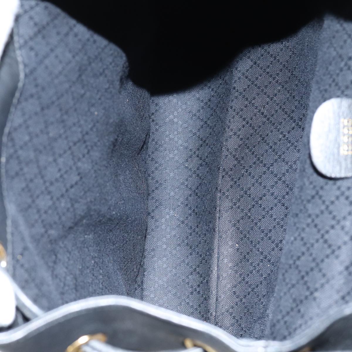 GUCCI Bamboo Backpack Leather Black am6663
