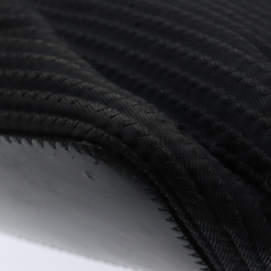 GUCCI Bamboo Hand Bag Nylon Black am6667