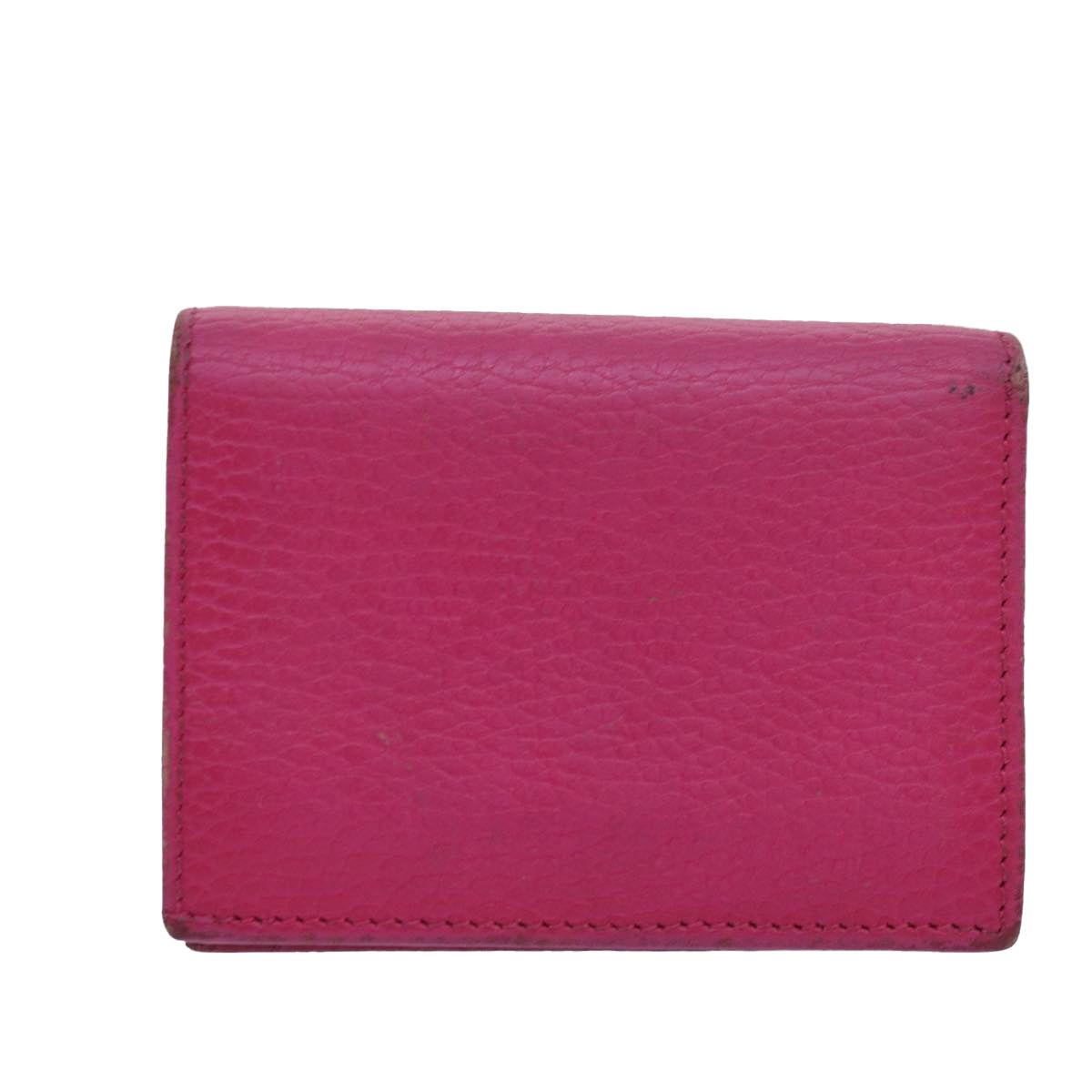 GUCCI GG Marmont Wallet Leather Pink am6673