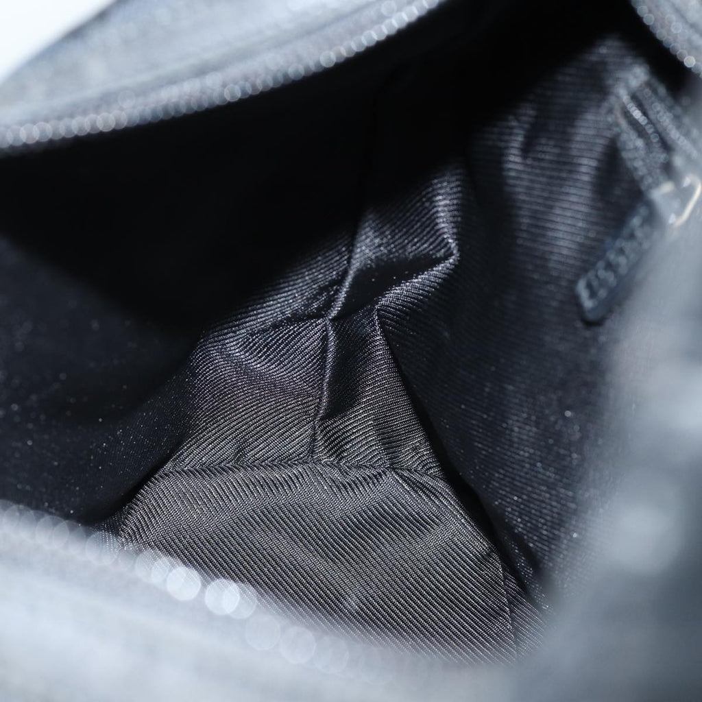 GUCCI GG Canvas Shoulder Bag Black 001 4204 am6699