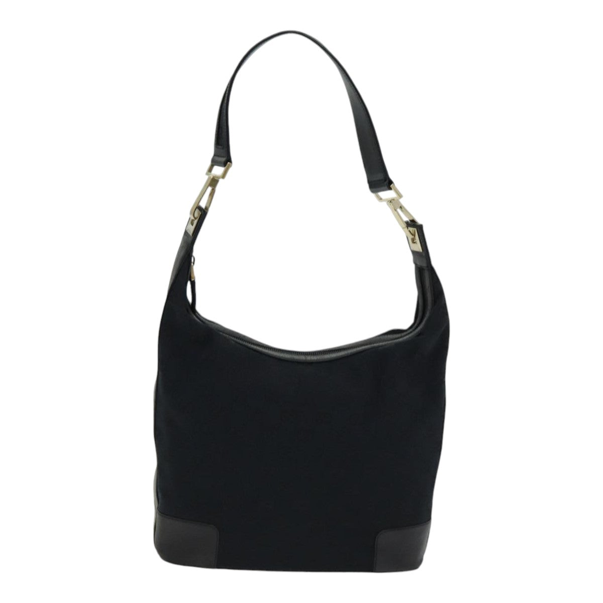 GUCCI GG Canvas Shoulder Bag Black 001 4204 am6699