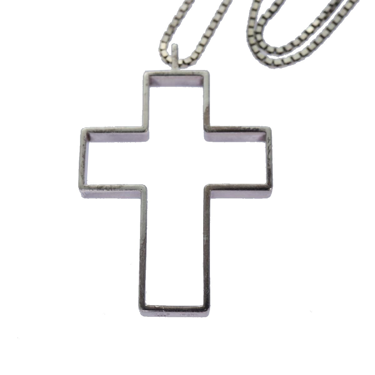 GUCCI Cross Necklace Ag925 Silver am6763