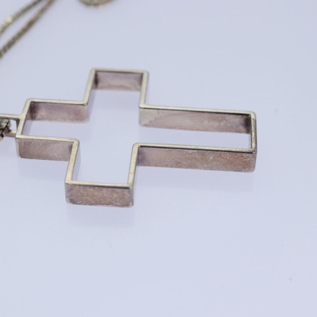GUCCI Cross Necklace Ag925 Silver am6763