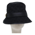 GUCCI GG Canvas bucket Hat L Black am6868