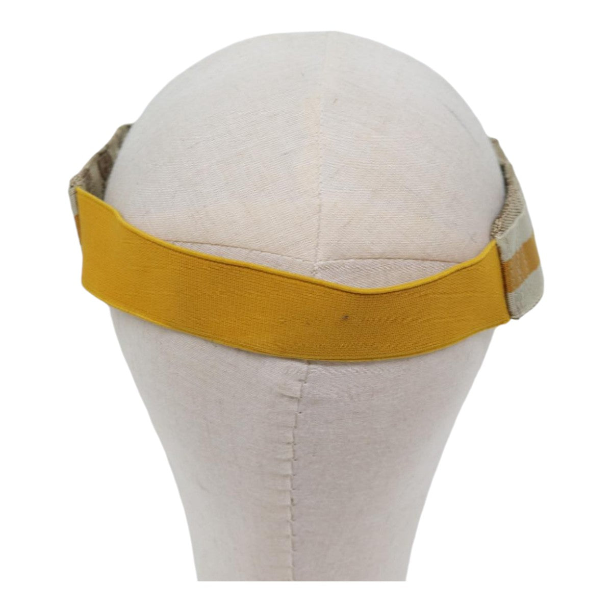 GUCCI GG Canvas Sherry Line Sun Visor M Beige Yellow am6871