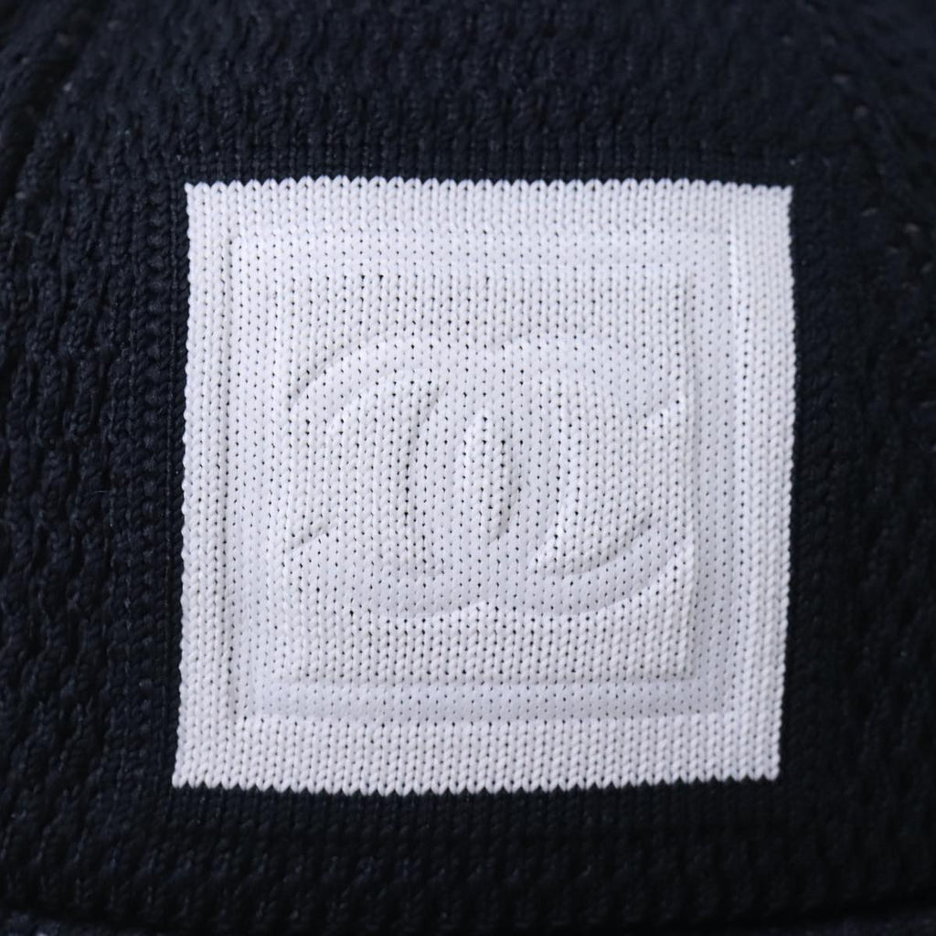 CHANEL Sports Line Hat cotton Black CC am6872