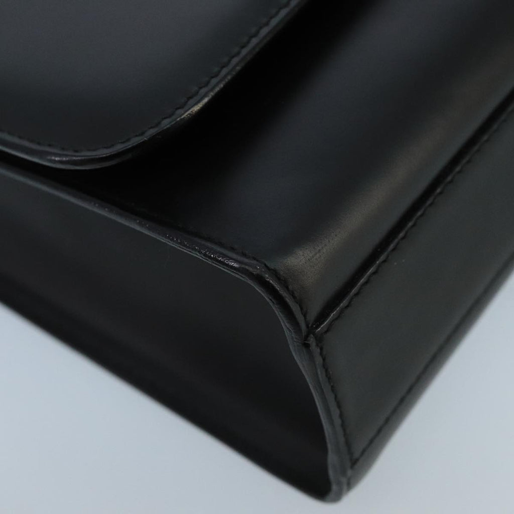 GUCCI Shoulder Bag Leather Black am7127