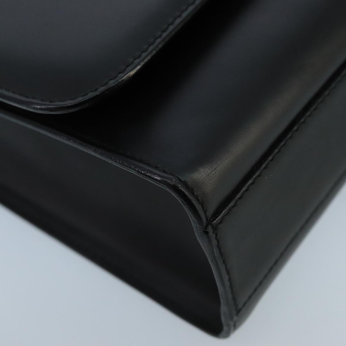 GUCCI Shoulder Bag Leather Black am7127