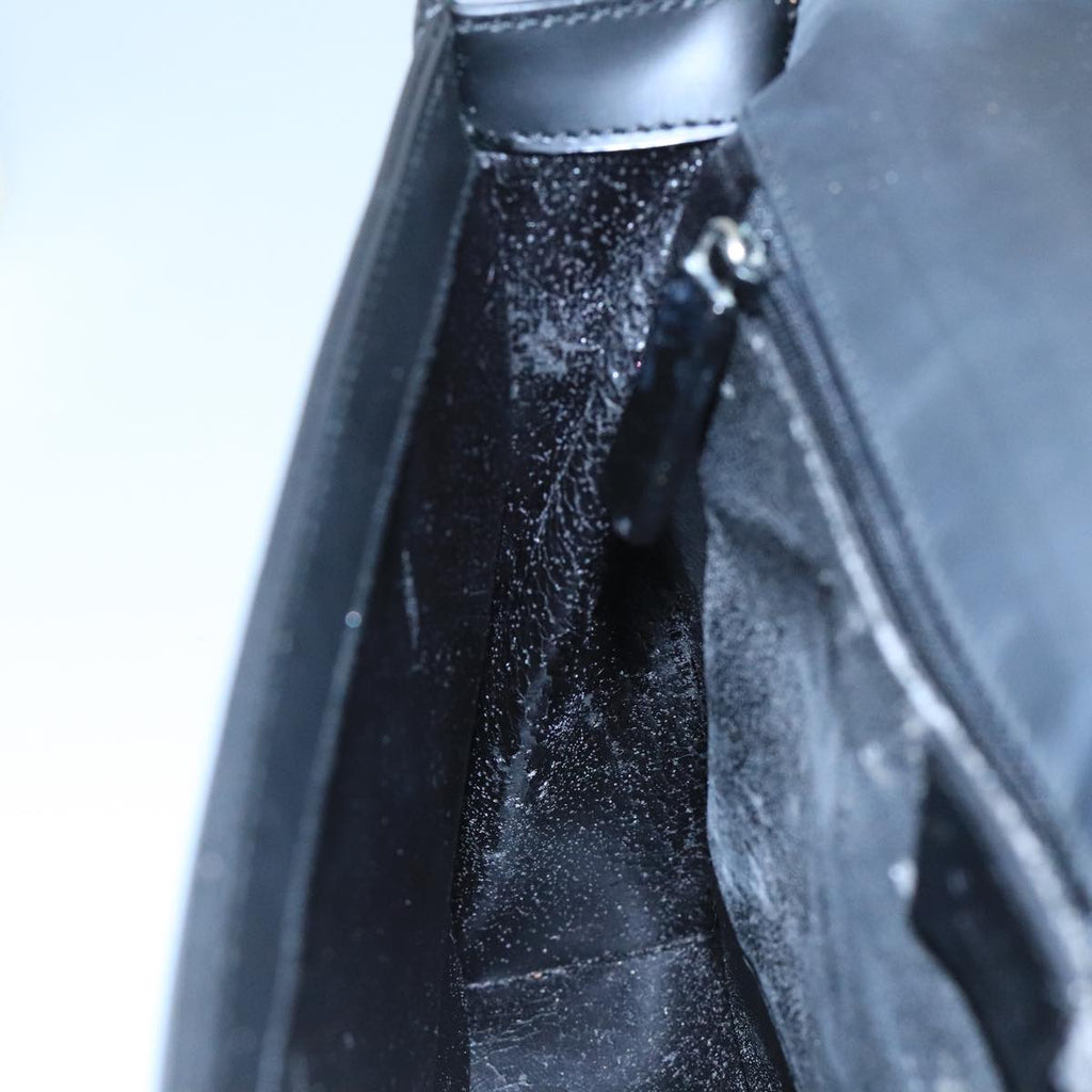 GUCCI Shoulder Bag Leather Black am7127