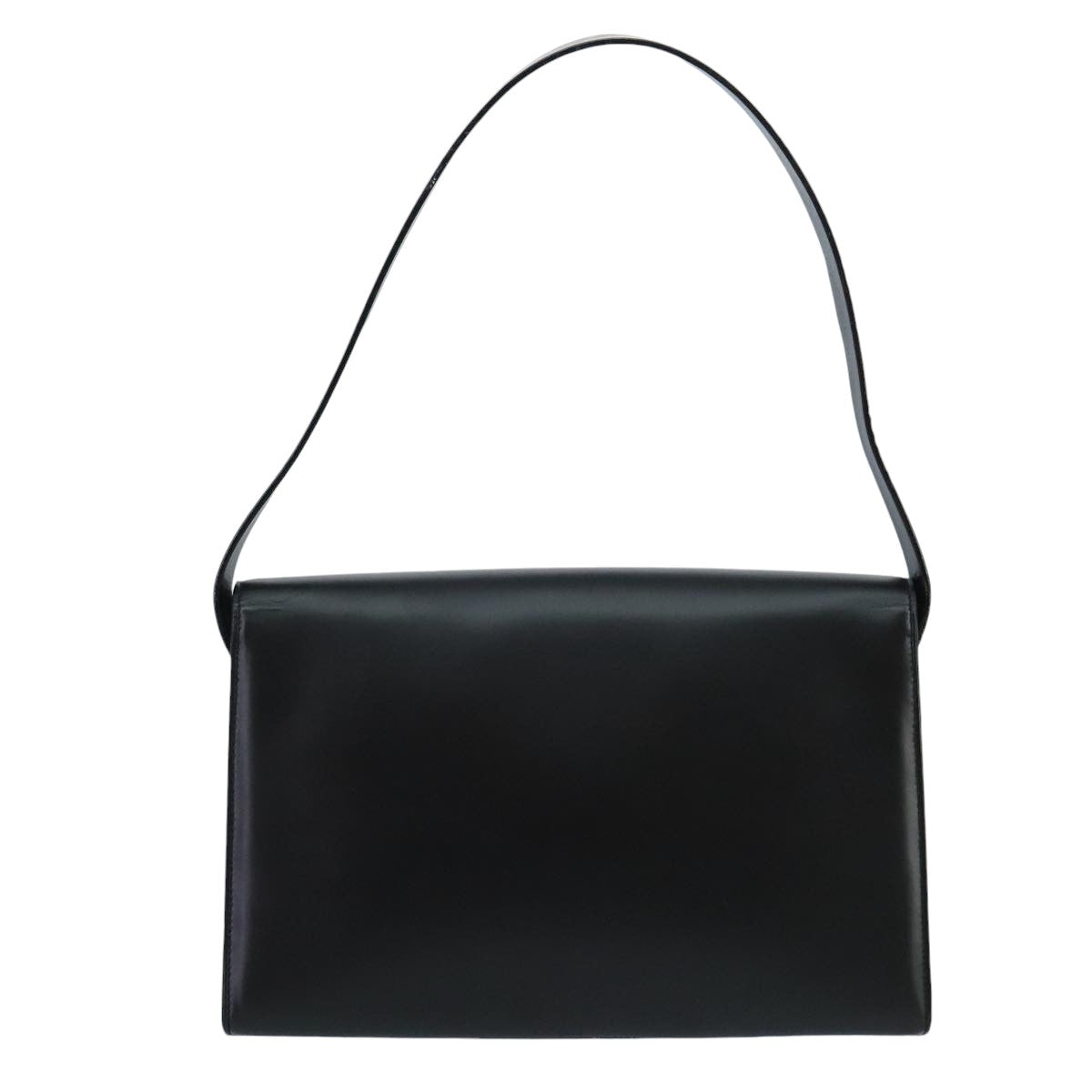 GUCCI Shoulder Bag Leather Black am7127