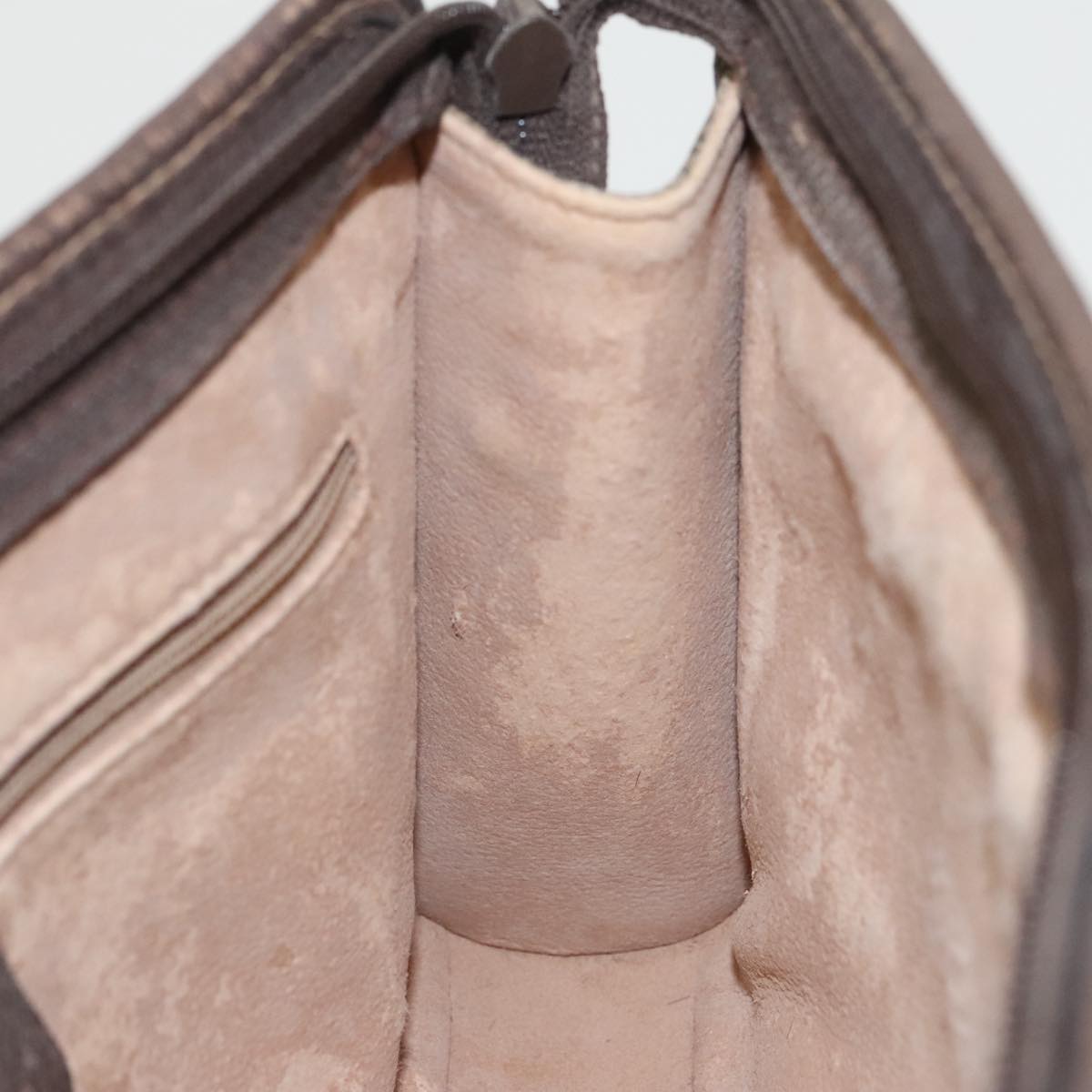 GUCCI GG Supreme Clutch Bag PVC Leather Beige 97 01 037 am7169