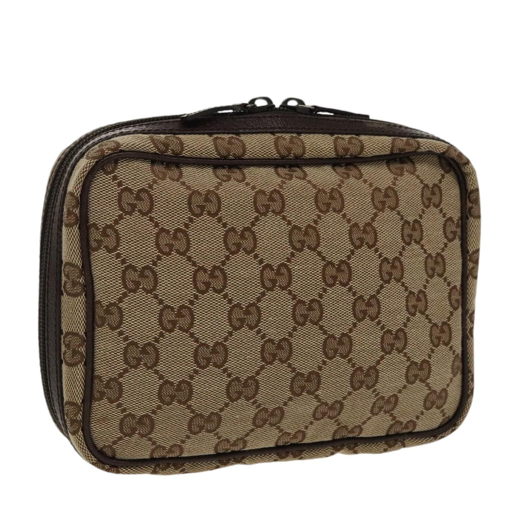 GUCCI GG Canvas Pouch Beige am7191