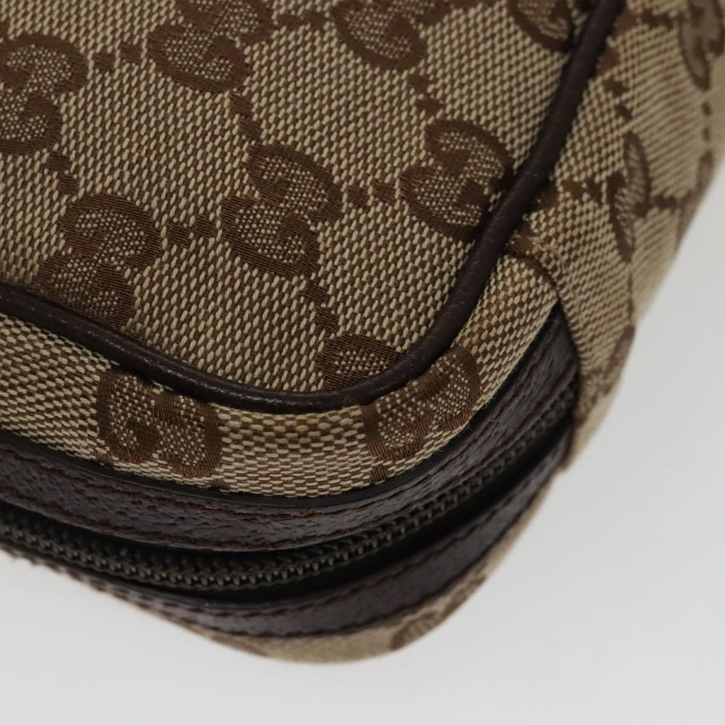 GUCCI GG Canvas Pouch Beige am7191