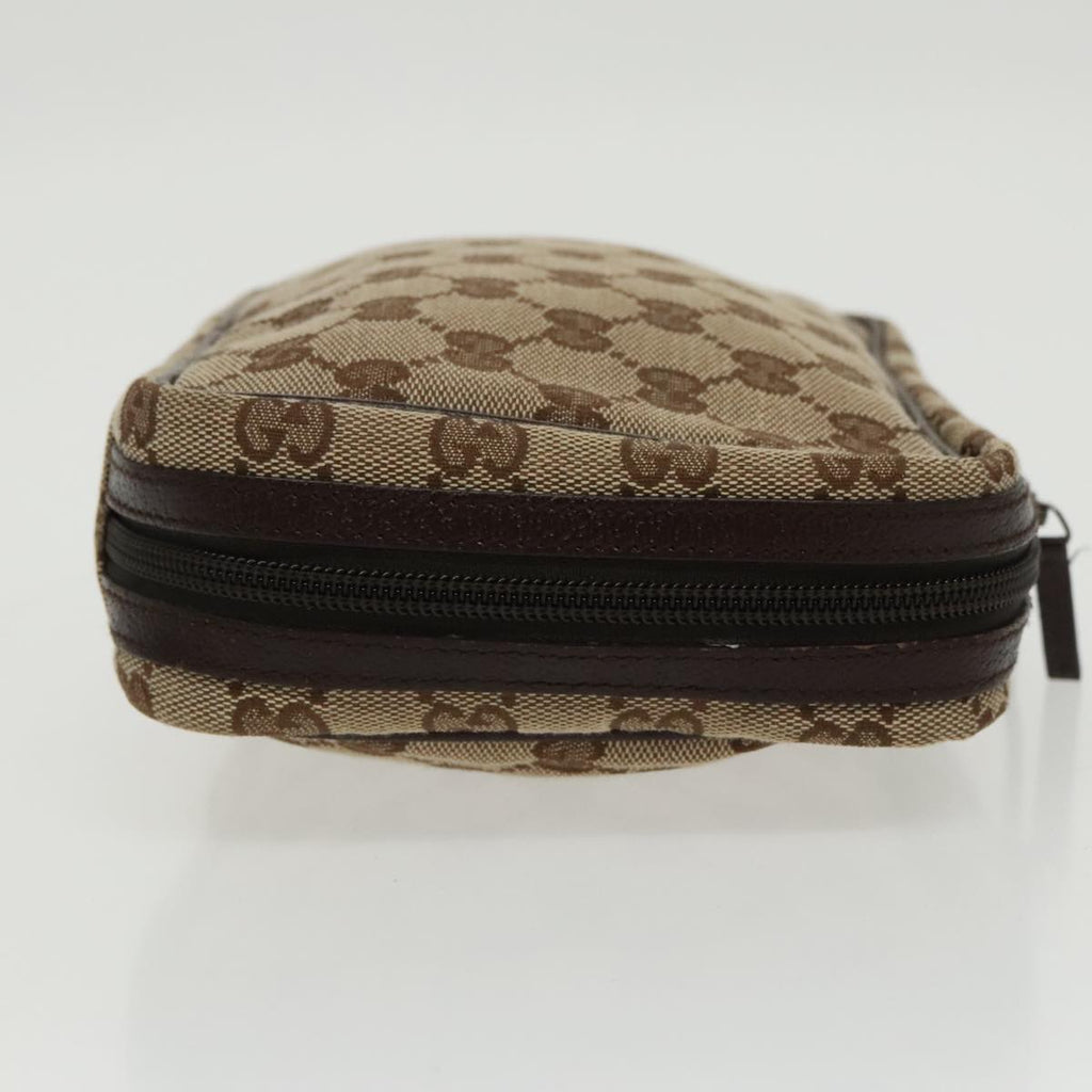 GUCCI GG Canvas Pouch Beige am7191