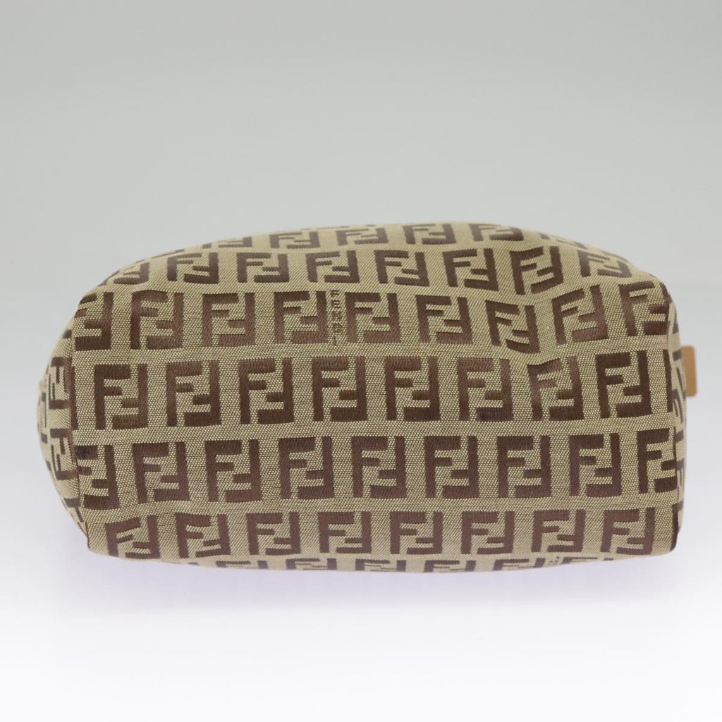 FENDI Zucchino Canvas Hand Bag Beige am7218